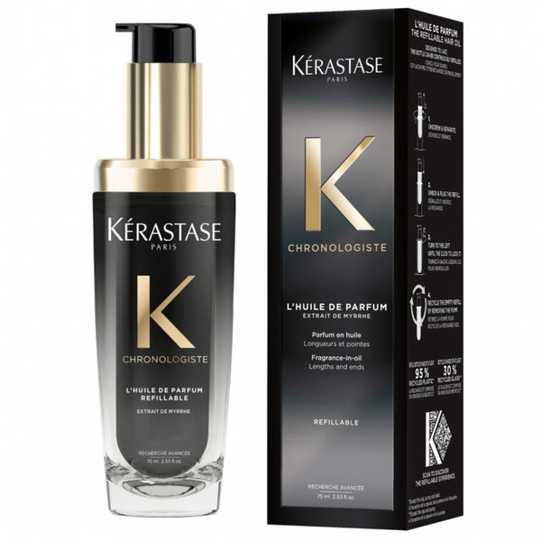 Kérastase Chronologiste L’Huile de Parfum 75 ml – Uclar & Uzunluqlar üçün Parfüm Yağı