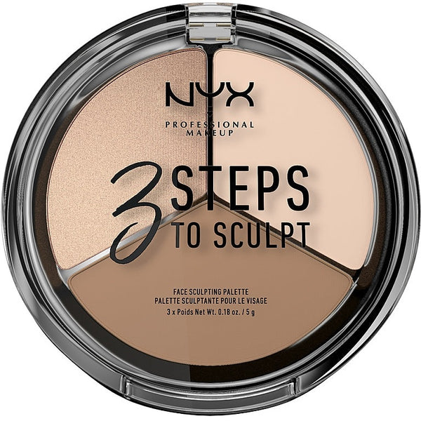 NYX Professional Makeup NYX Professional Makiyaj Palitrası Heykəltəraşdırmaq üçün 3 Addım