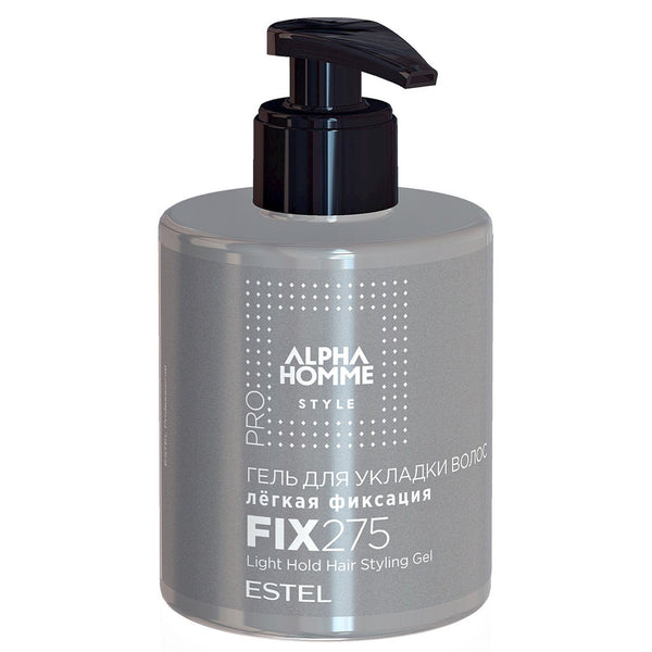Saç düzümü üçün gel Estel Professional Alpha Homme Pro yüngül sabitləmə 275 ml