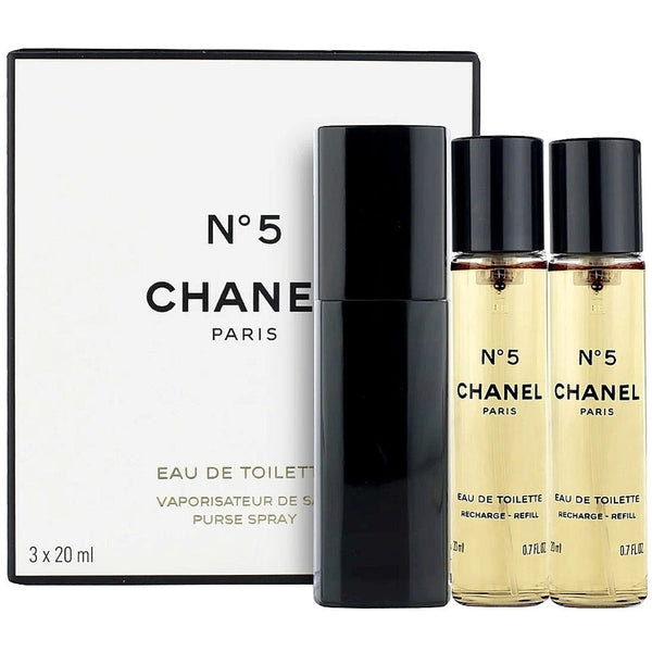 Chanel N°5 Purse Spray с футляром для женщин