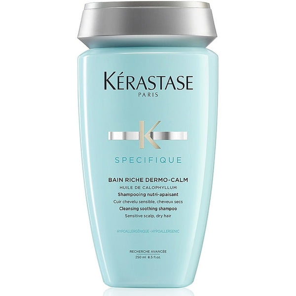 Kérastase Paris Specifique Bain Riche Dermo‑Calm 250 ml – Həssas kafa dərisini sakitləşdirən, quru saçları nəmləndirən şampun
