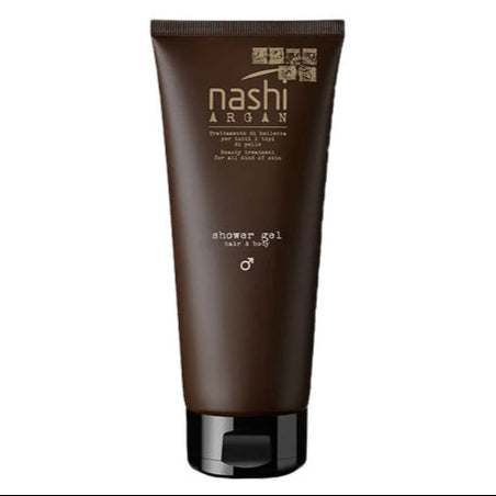 Nashi Argan Shower Gel Hair & Body 200 ml – saç və bədən üçün nəmləndirici duş geli