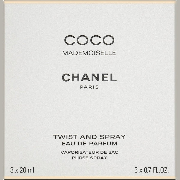 Парфюмерная вода Chanel Coco Mademoiselle, сменный блок 3x20 мл