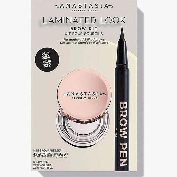 Anastasia Beverly Hills Laminatlı Görünüş Qaş Dəsti (qaş/dondurma/2,5q + qaş/qələm/0,5ml)