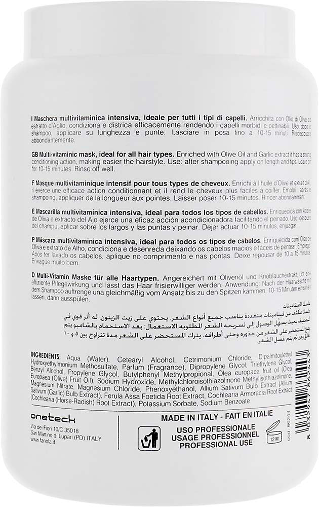 Multivitamin saç maskası