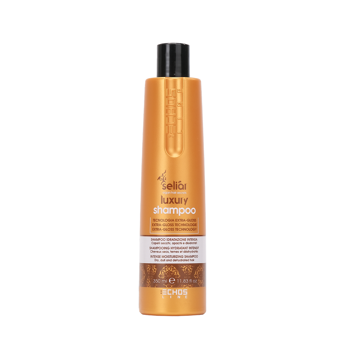 Saçların intensiv nəmləndirmə və parlaqlığı üçün şampun