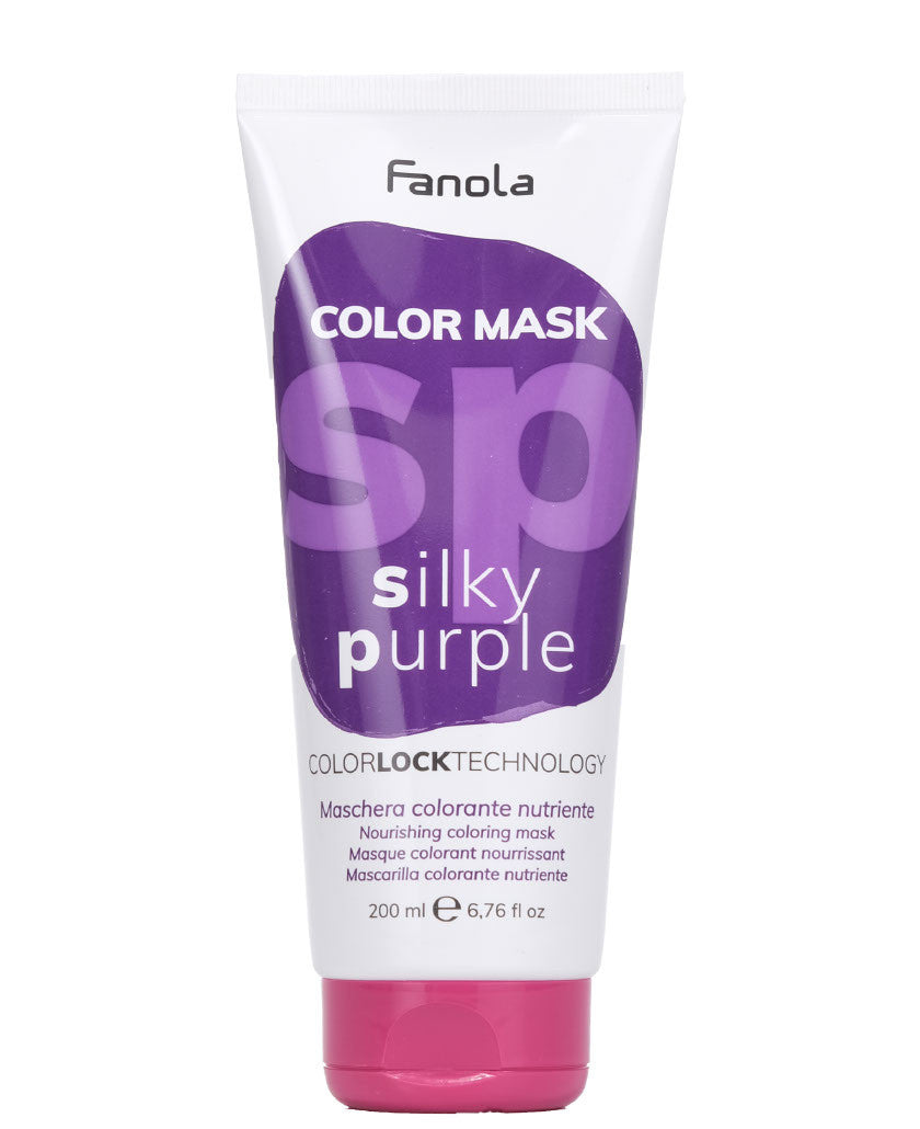 Fanola Color Mask Total Black Окрашивающая маска 200 мл