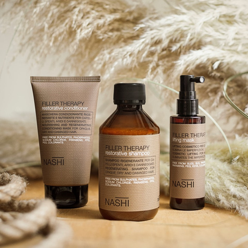 Nashi Filler Therapy Restorative Kondisioner – zədələnmiş və quru saçlar üçün