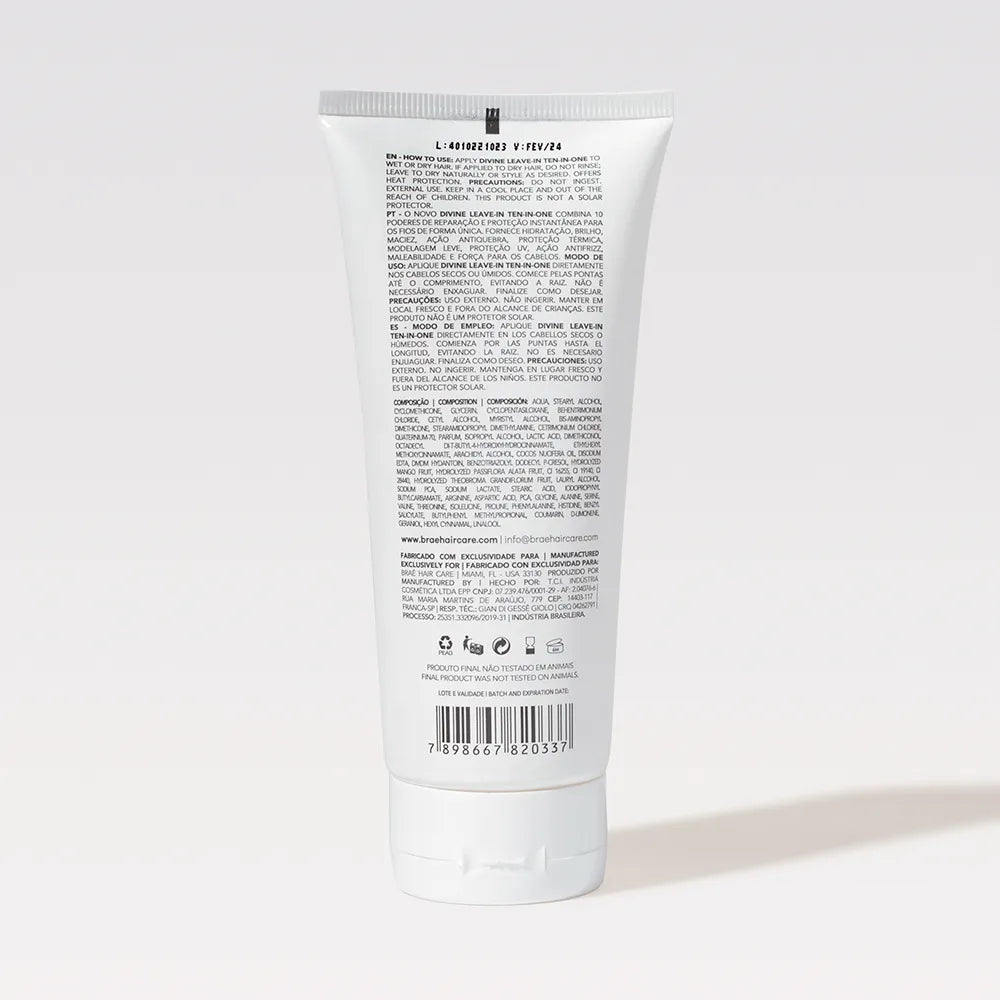 BRAÉ Divine Ten in One Bərpaedici Leave-in Krem 200g
