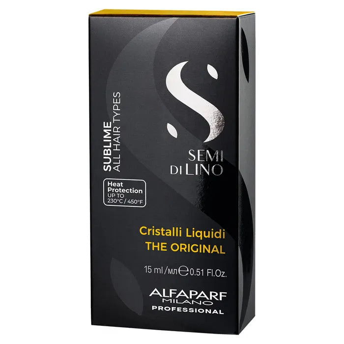 Alfaparf Milano Semi Di Lino Sublime Cristalli Liquidi 30 ml – Saç üçün Maye Kristallar