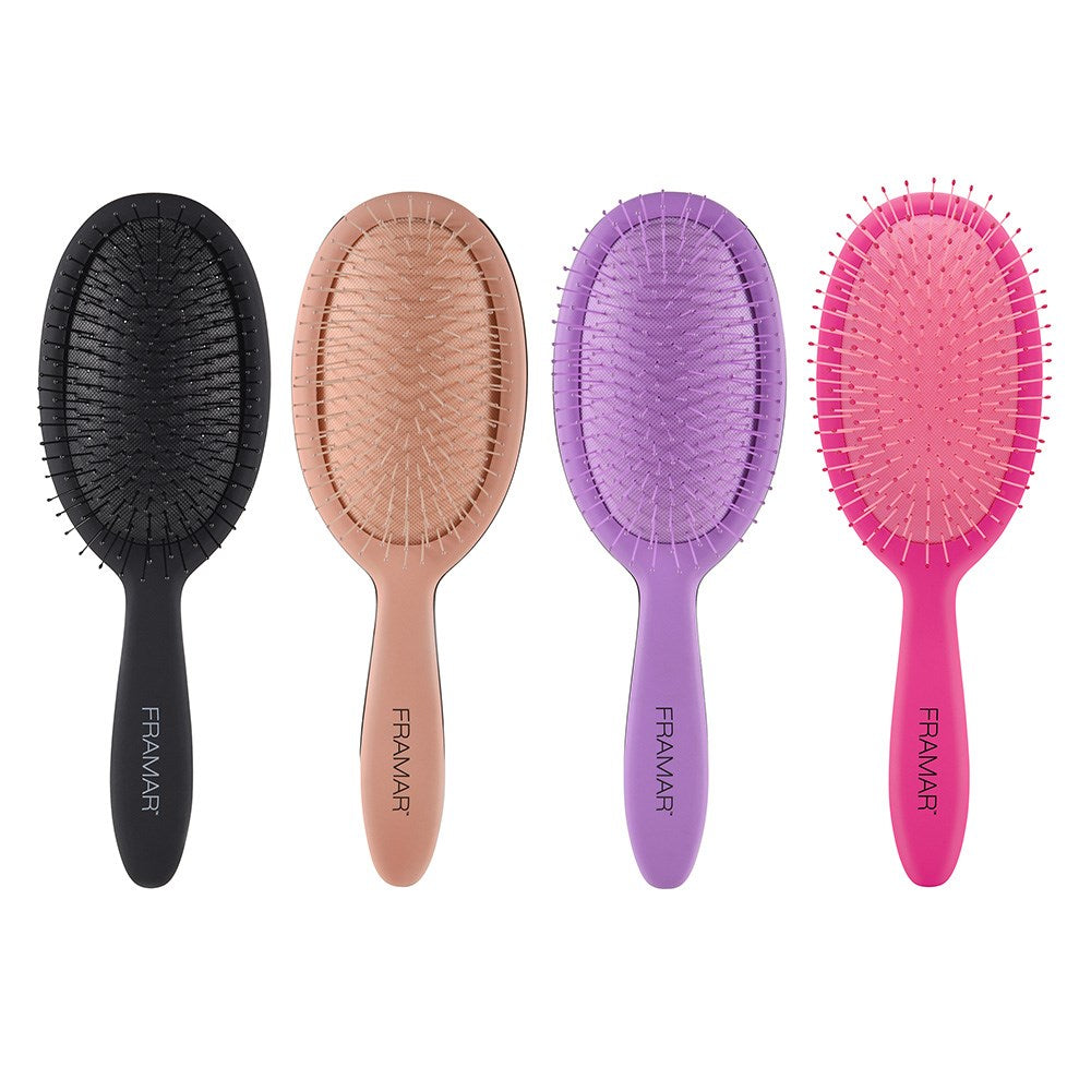 Purple Reign Detangle Brush dolaşıqsız daranma darağı