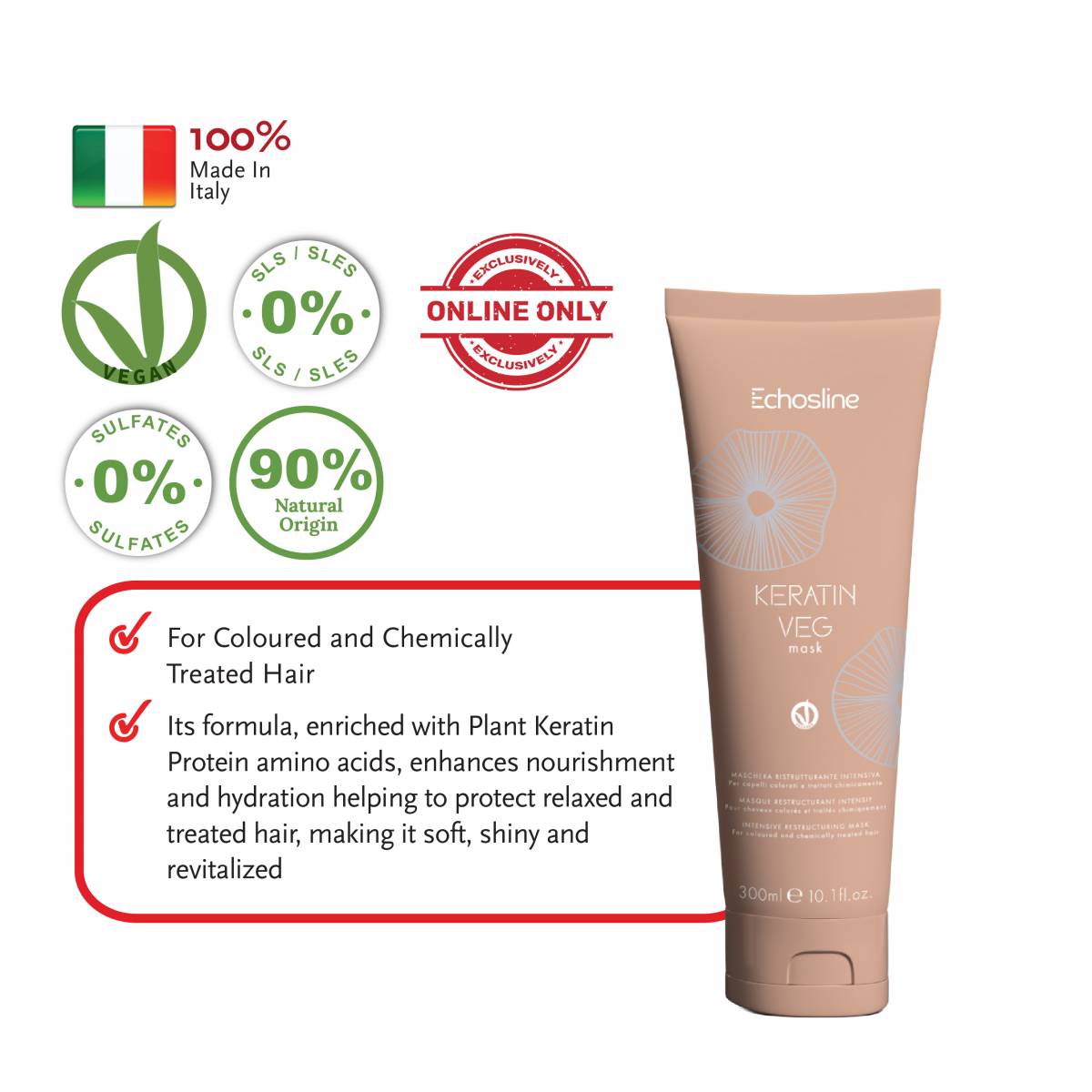 Saç bərpası və gücləndirici maska