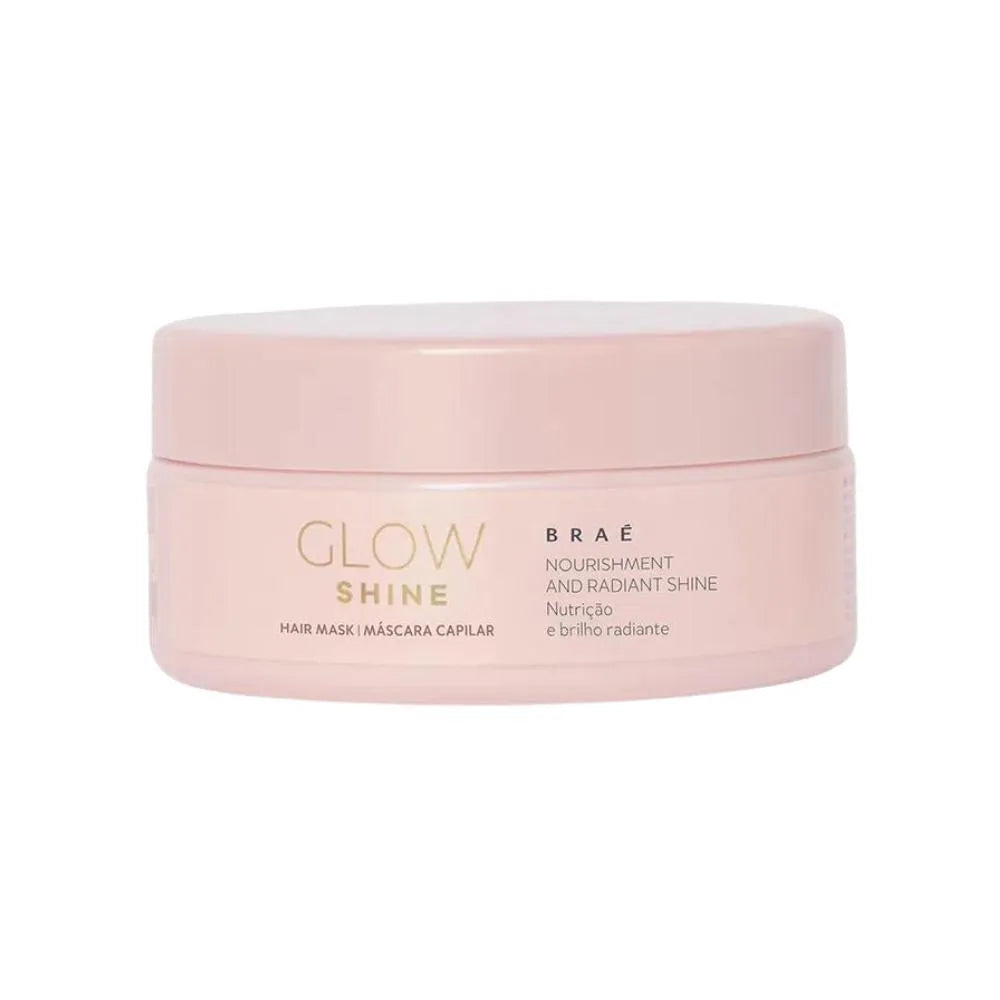 BRAÉ Glow Shine Hair Mask 200g parıltı verən qidalandırıcı saç maskası