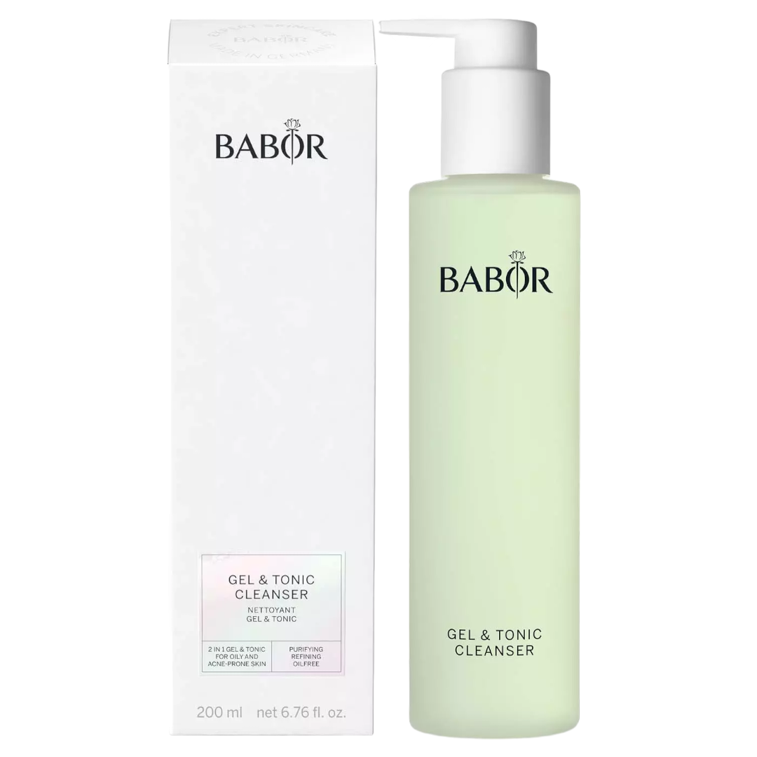 Yağlı və problemli dəri üçün 2-in-1 gel-tonik