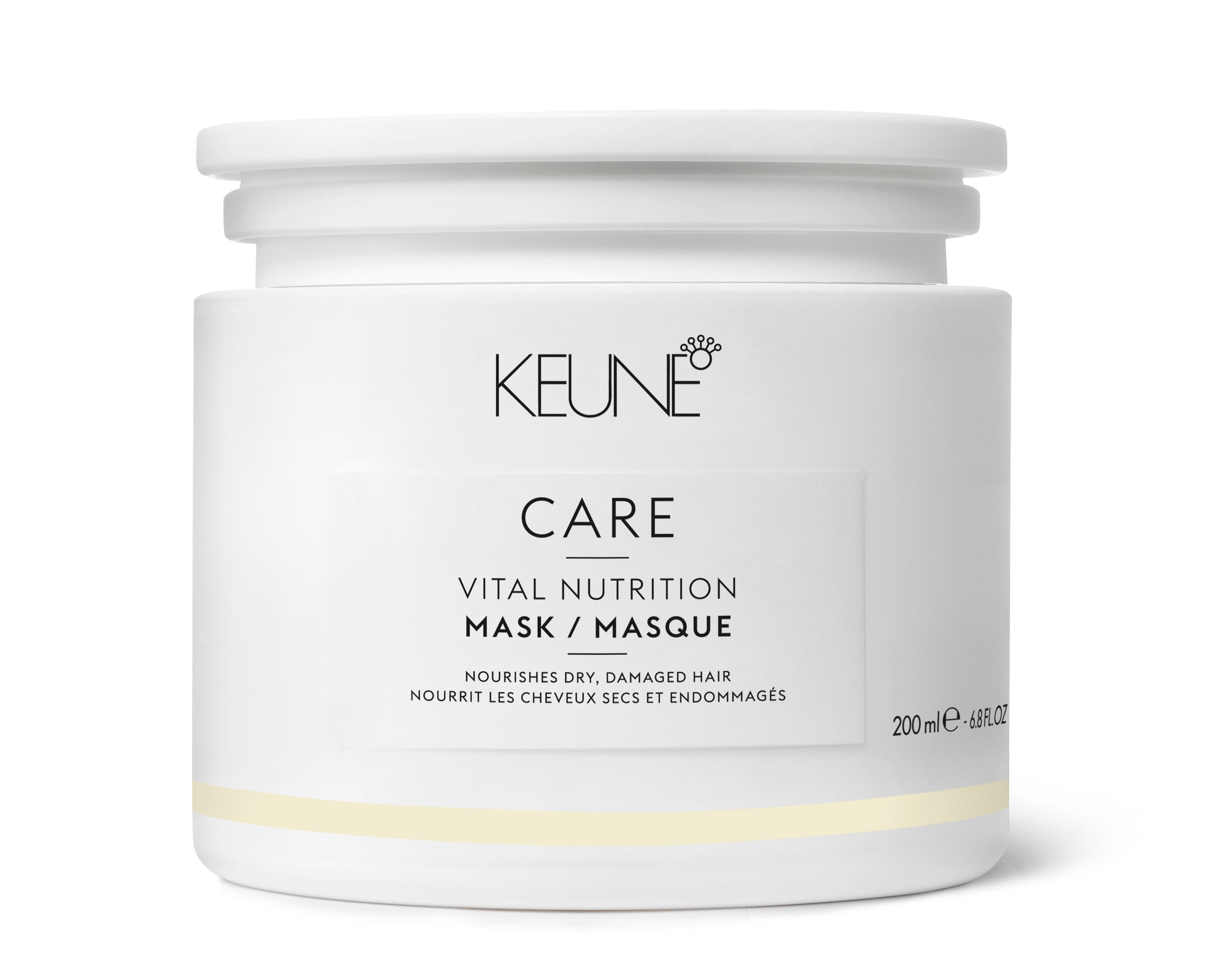Keune Care Vital Nutrition Mask 200 ml – quru və zədələnmiş saçlar üçün bərpaedici saç maskası
