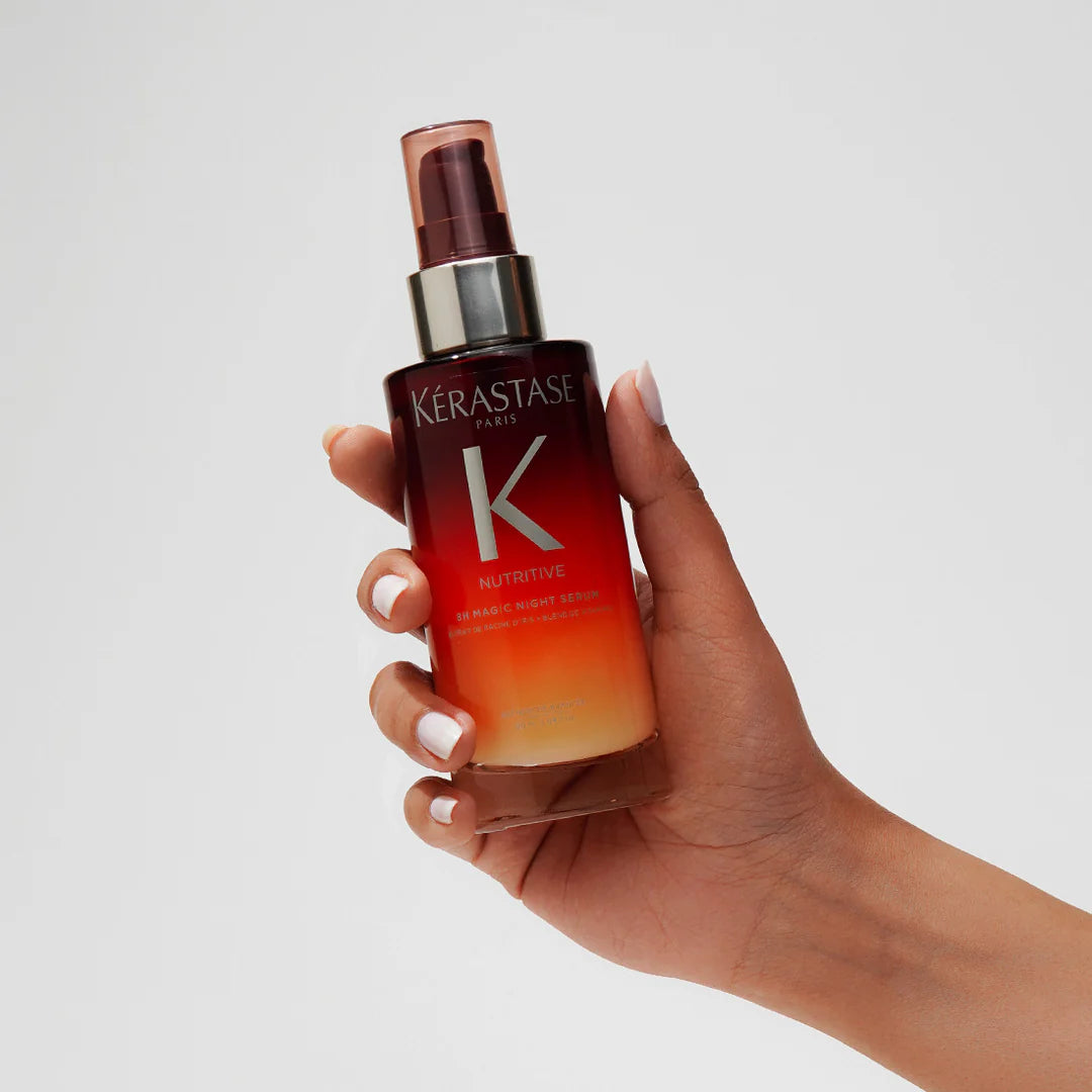 Quru Saçlar üçün 8 Saatlıq Gecə Qidalandırıcı Serum