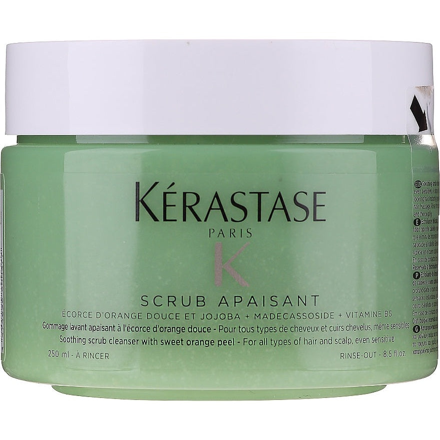 Kérastase Scrub Apaisant 250 ml – Sakitləşdirən & Dərin Təmizləyən Saç Dəri Skrabı
