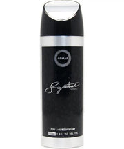 Armaf Signature Night Perfume Body Spray 200ml black bottle product photo
