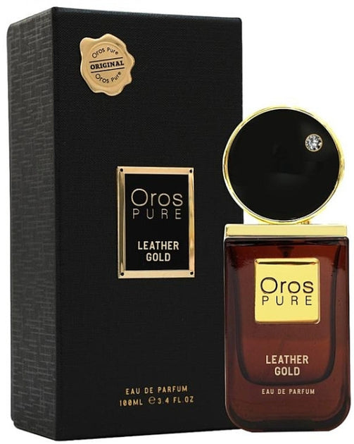 Oros Pure Leather Gold Eau de Parfum (EDP) 100 ml