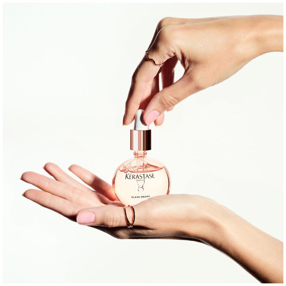 Yabanı gül yağı ilə parlaq saç yağı