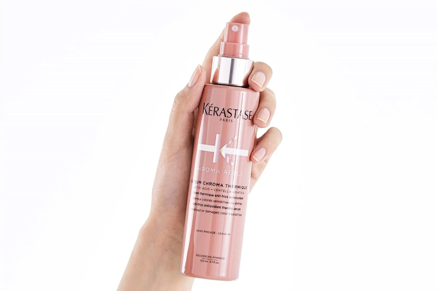 Rəngli və zədələnmiş saçlar üçün istilikdən qoruyan serum