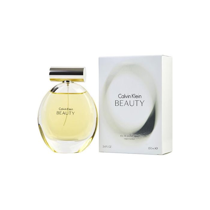 Calvin Klein Beauty Eau de Parfum 100 ml flakonu və qutusu — zərif və eleqant qadın ətri