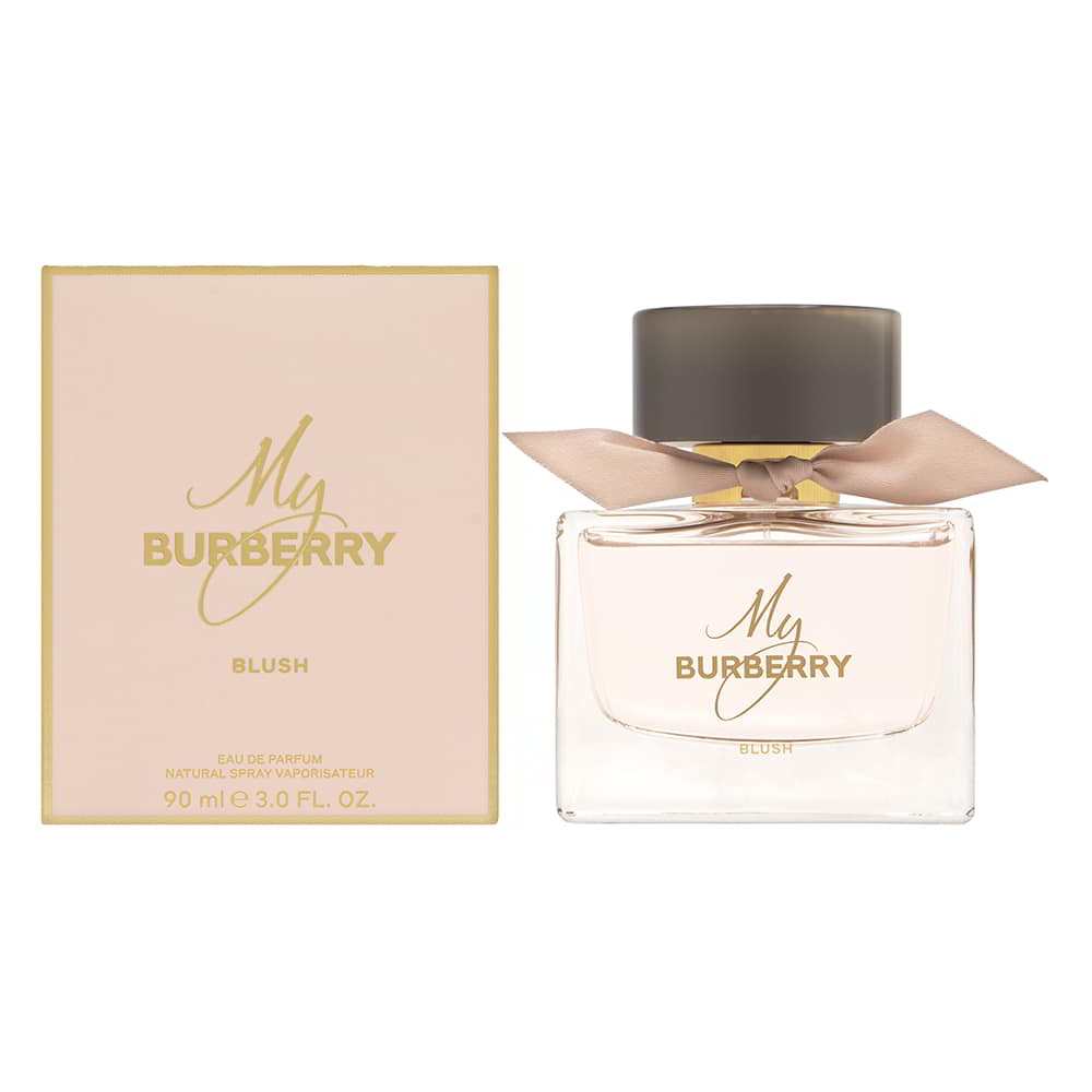 My Burberry Blush Eau de Parfum 90 ml flakonu və qutusu — zərif və təravətli qadın ətri