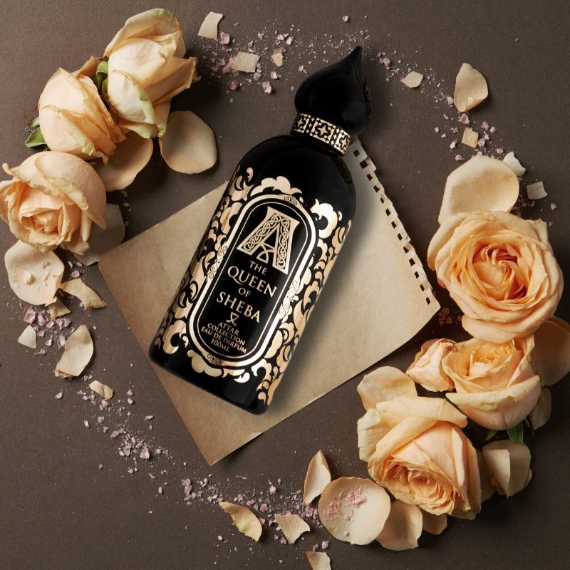 Attar Collection The Queen of Sheba Eau de Parfum 100ml bottle with box (rich oriental amber woody fragrance)
