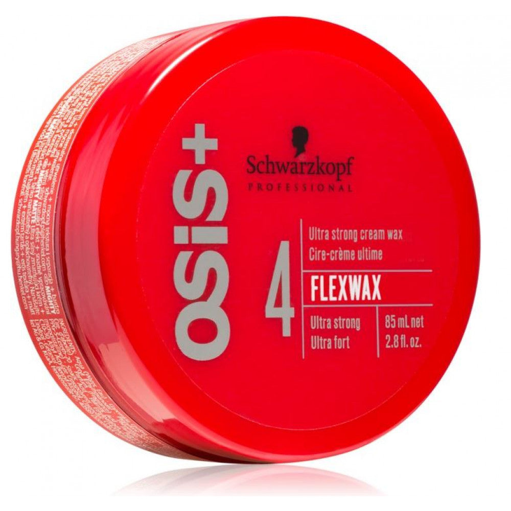 Schwarzkopf OSIS+ Flexwax güclü krem-mum 85 ml – quru saçda tekstura və fiksasiya