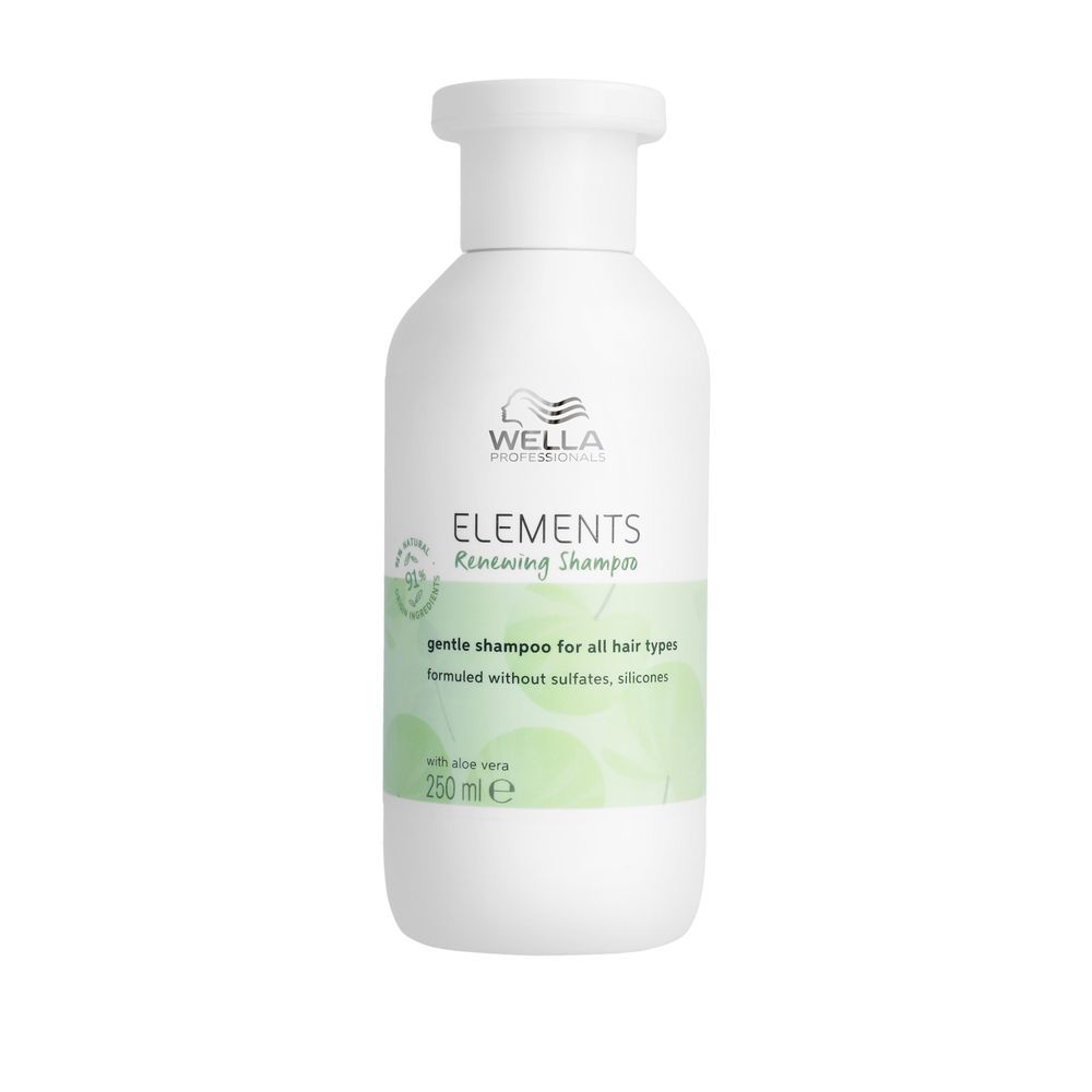 Wella Professionals Elements Renewing Shampoo 250 ml – 91% natural, sulfates & silicones free
