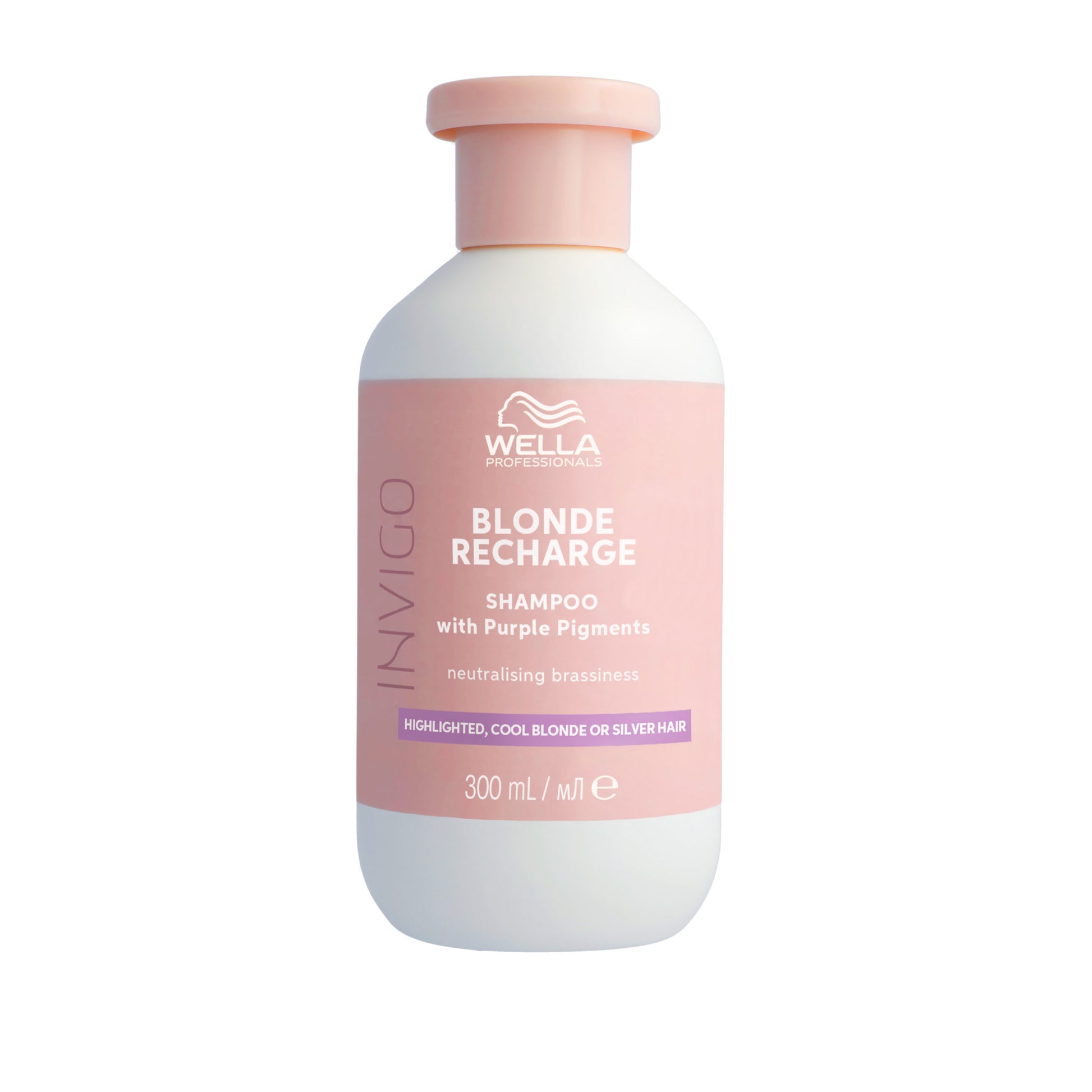 Wella Professionals Invigo Blonde Recharge Purple Shampoo 300 ml – sarılıq əleyhinə bənövşəyi şampun
