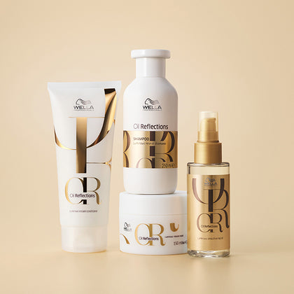 Wella Professionals Oil Reflections Luminous Reboost Mask 150 мл – восстанавливающая маска для волос, придающая блеск