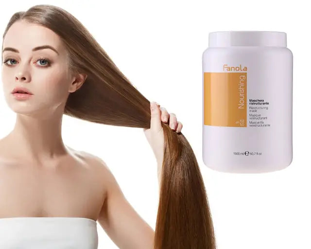 Fanola Nourishing Maschera Ristrutturante 500 мл – Для поврежденных волос