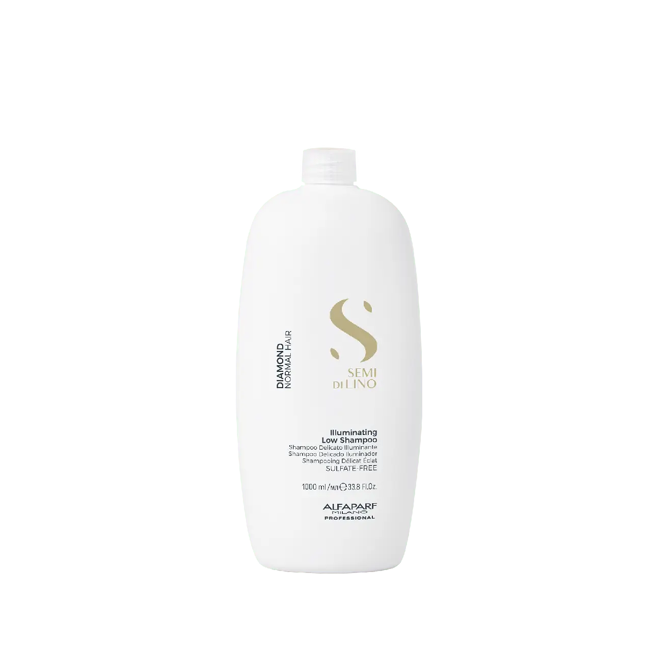 ALFAPARF Milano Semi Di Lino Diamond Illuminating Low Shampoo 250ml – Parlaqlıq verən sulfatsız şampun