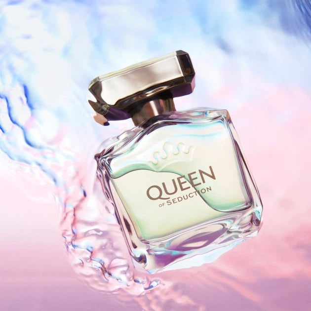 Antonio Banderas Queen of Seduction Eau de Toilette 80ml bottle with box (fresh floral women's fragrance)
