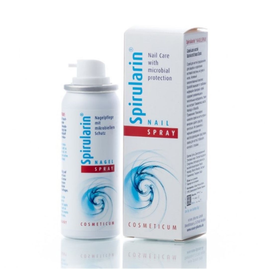 Spirularin N Nagelspray 50 ml dırnaq göbələyinə meyilli dırnaqlar üçün qoruyucu sprey