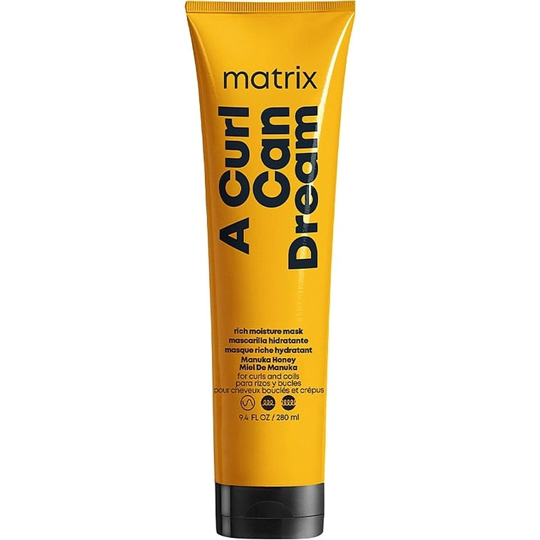 Matrix A Curl Can Dream Rich Moisture Mask 280 ml – qıvırcıq saçlar üçün Manuka balı ilə nəmləndirici maska
