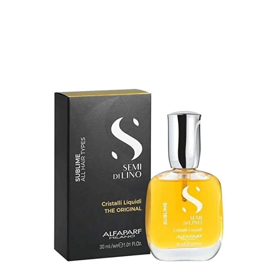 Alfaparf Milano Semi Di Lino Sublime Cristalli Liquidi 30 ml – Saç üçün Maye Kristallar