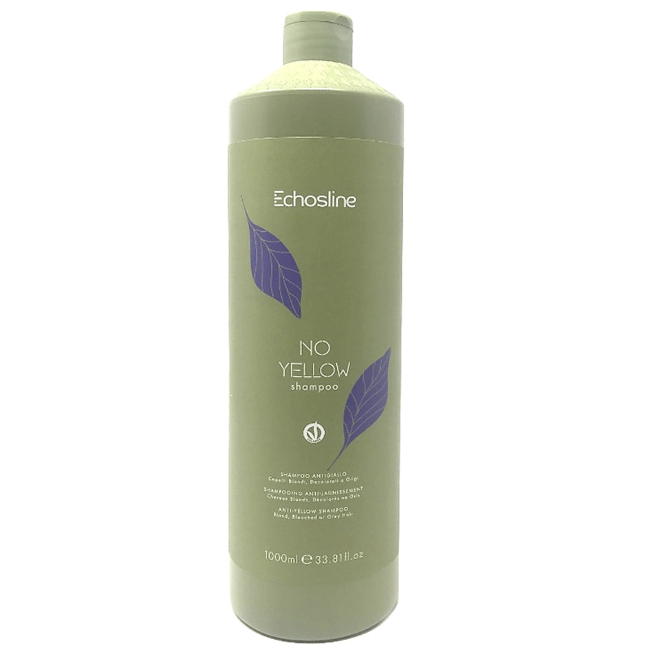 Açılmış, platin və boz saçlar üçün sarı tonlara qarşı professional şampun 1000 ml