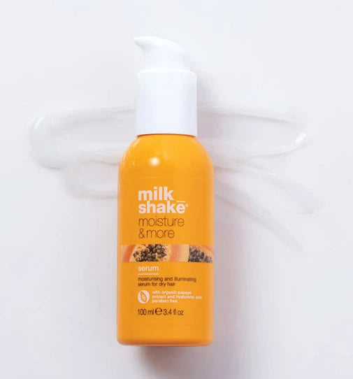 Milk_Shake Moisture & More Serum 100 ml quru saçlar üçün nəmləndirici və parıltı verən saç serumu