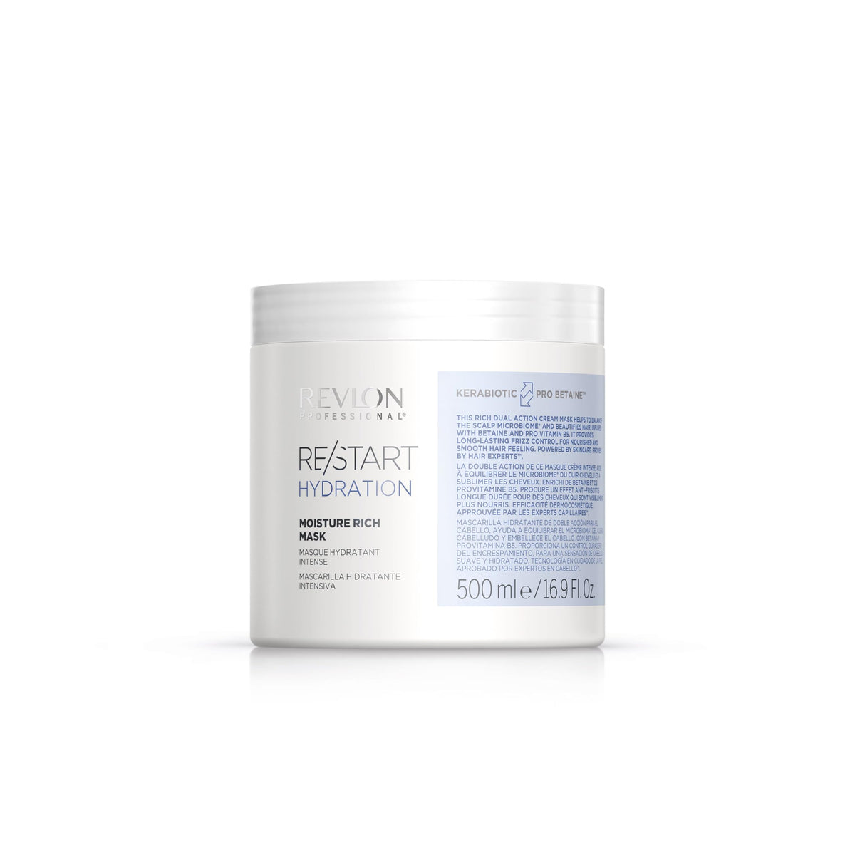 Revlon Professional RE/START Hydration quru saçlar üçün intensiv nəmləndirici maska 500 ml