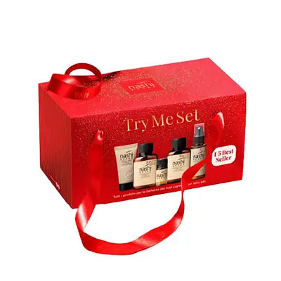 Nashi Argan New Year Try Me Set saç baxımı üçün premium Yeni il hədiyyə seti