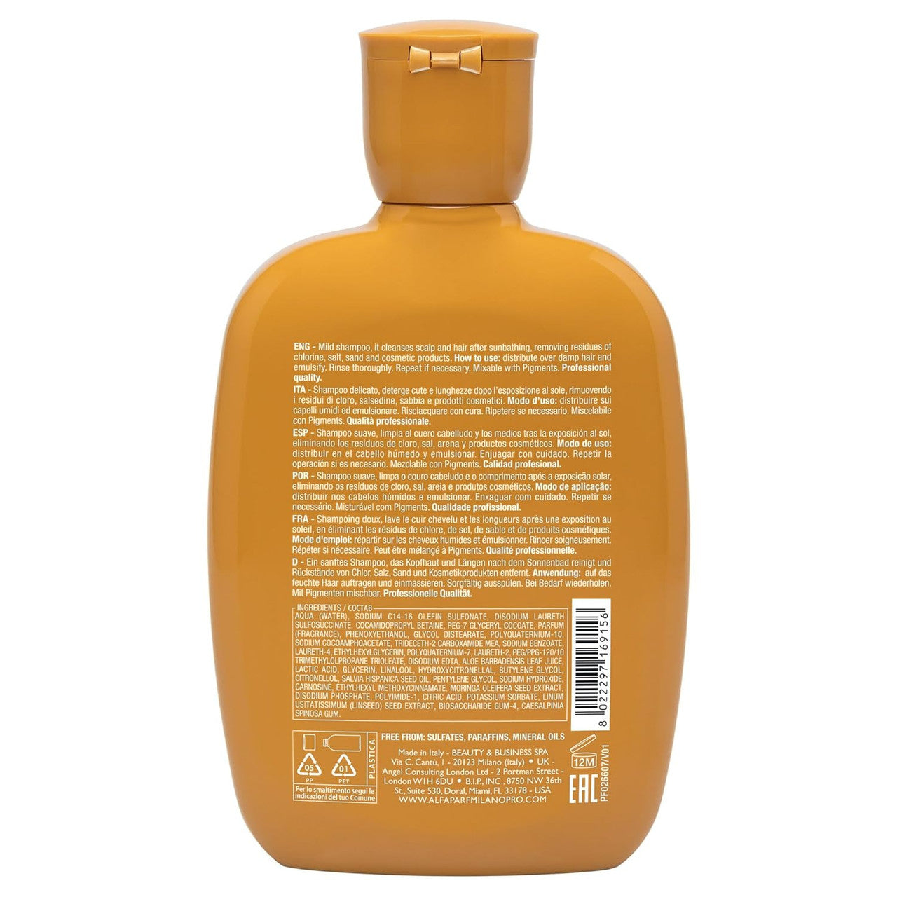 Alfaparf Günəşdən Sonra Saçlar Üçün Yumşaq Şampun 250 ml