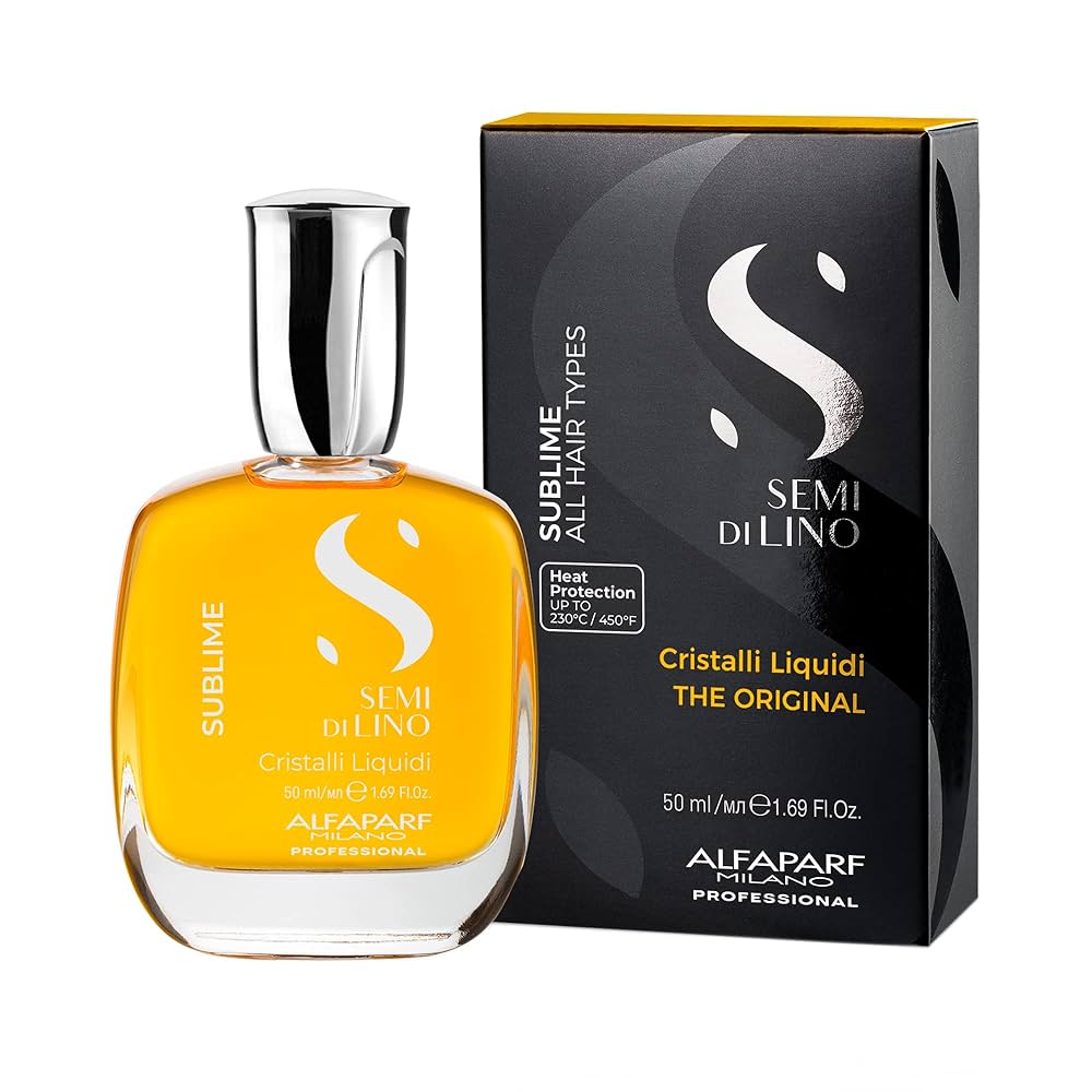 Alfaparf Milano Semi Di Lino Sublime Cristalli Liquidi 30 ml – Saç üçün Maye Kristallar
