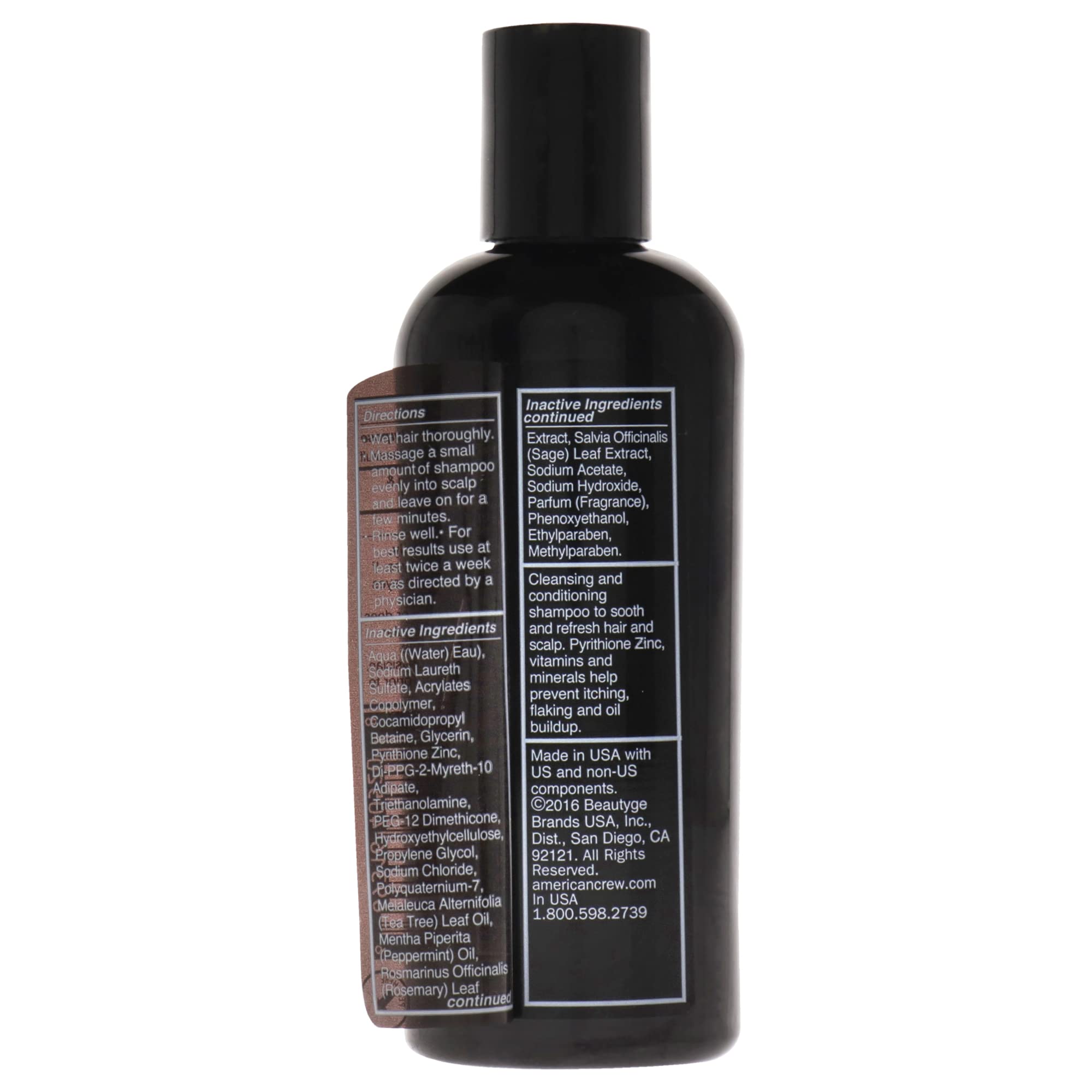 American Crew kəpəyə qarşı quru baş dərisi üçün şampun 250 ml