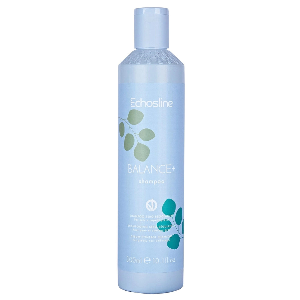 Yağlı saçlar və sebum ifrazı yüksək olan baş dərisi üçün professional şampun 300 ml