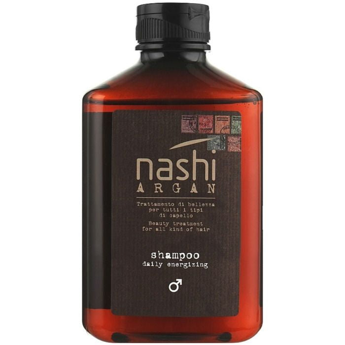Nashi Argan Shampoo Daily Energizing 250 ml kişilər üçün enerji verən və saçları qalın göstərən şampun