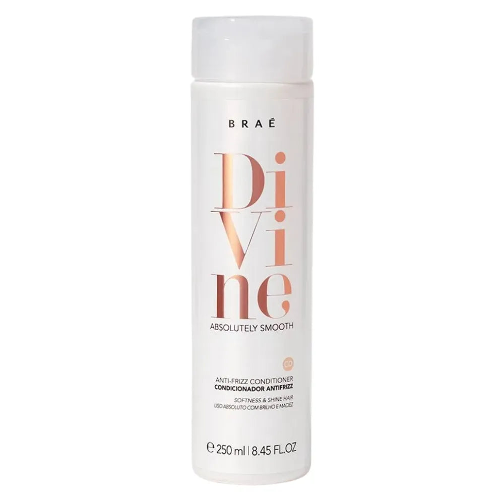 BRAÉ Divine Absolutely Smooth Anti-Frizz Conditioner 250 ml frizzli və qabarıq saçlar üçün kondisioner