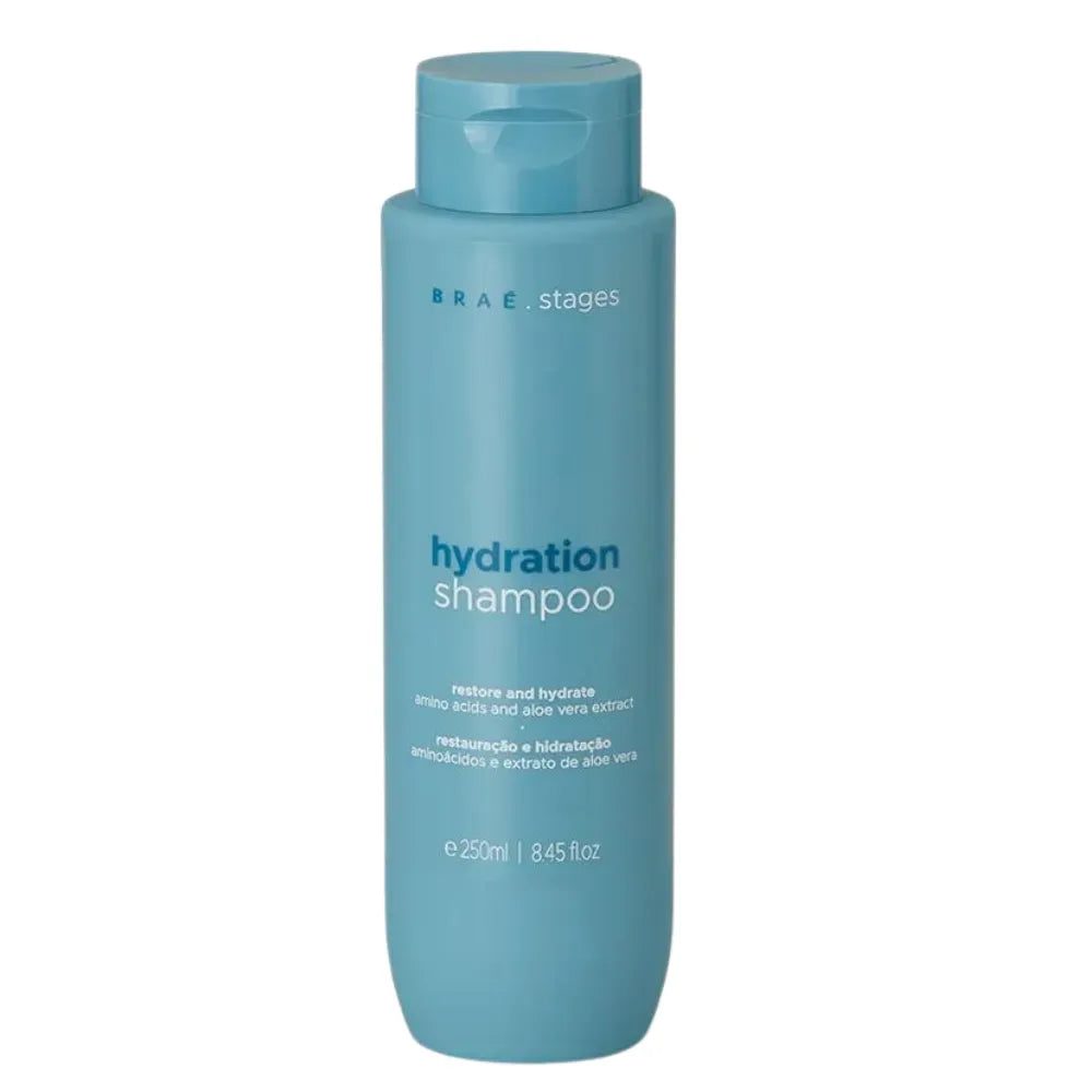 BRAÉ Stages Hydration Shampoo 250 ml quru və mat saçlar üçün nəmləndirici şampun