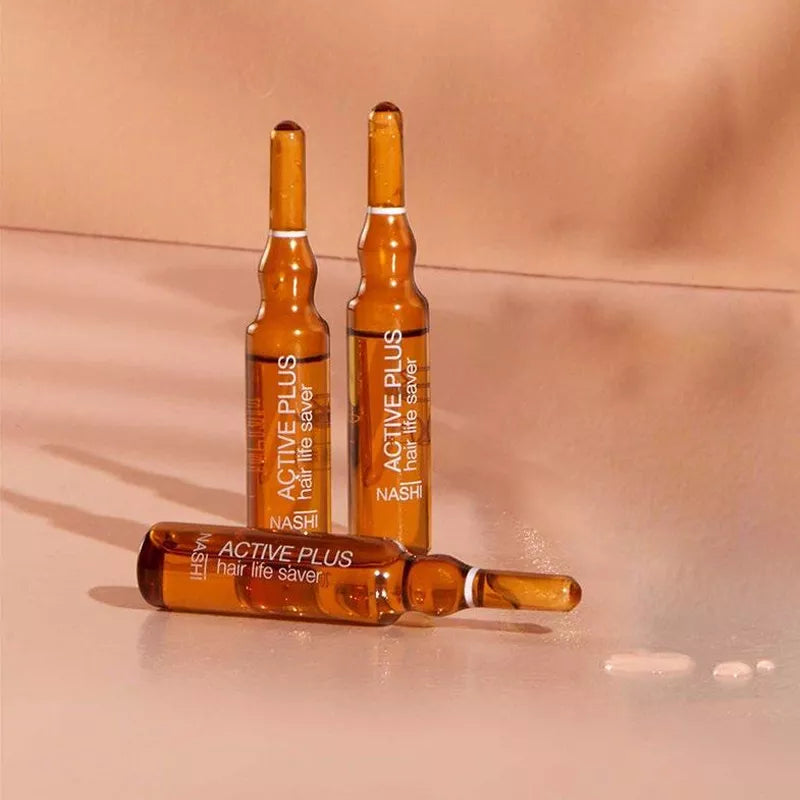 Saç tökülməsinə meyilli saçlar üçün intensiv salon səviyyəli ampul proqramı